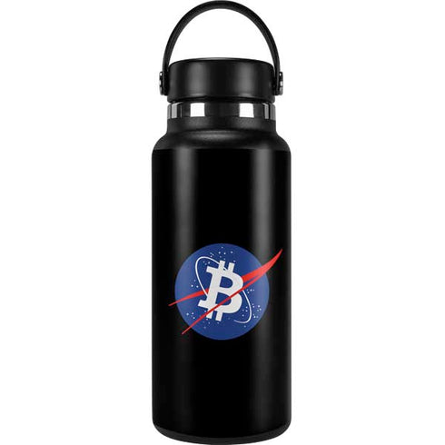 Bitcoin Logo Hydro Flask 32oz Wide Mouth Skin